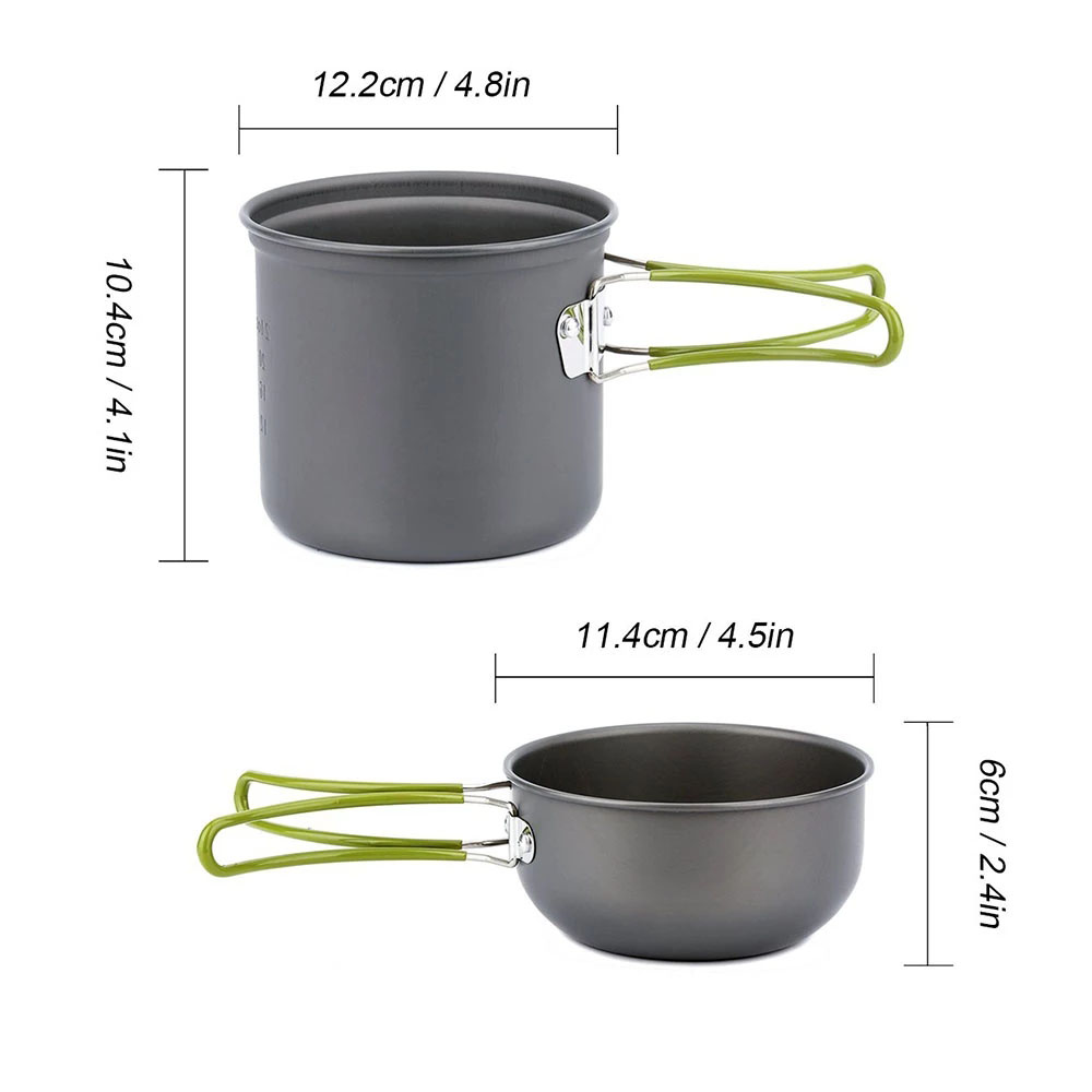 Kit di pentole da campeggio co - Camping Cooking Books recensione e prezzo
