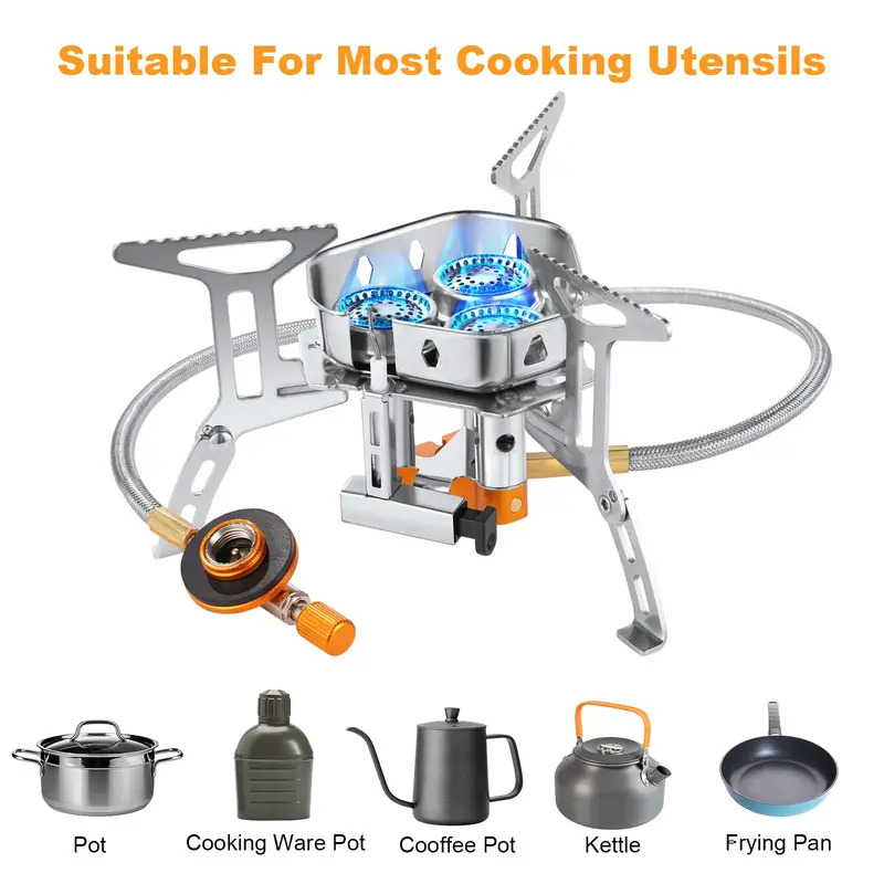 Fornello a Gas da Campeggio ad - Camping Cooking Windshield recensione e prezzo